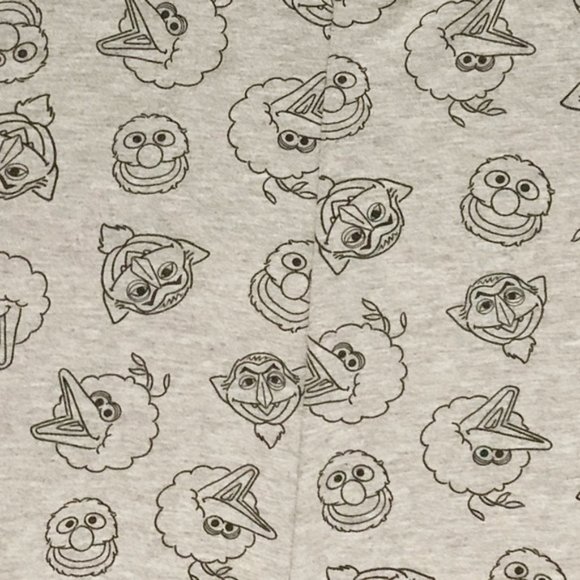 Sesame Street x Smash+Tess The Monster Romper Jumpsuit Gray - Picture 4 of 10